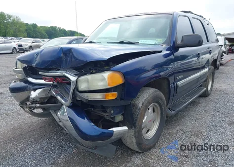 2001 GMC Yukon Slt из США, поврежденный, VIN 1GKEK13T91J205117